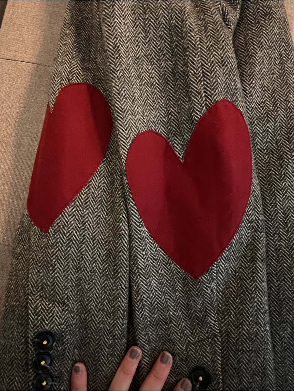 NWT Workday Herringbone Blazer Kerri Rosenthal - Picture 8 of 11